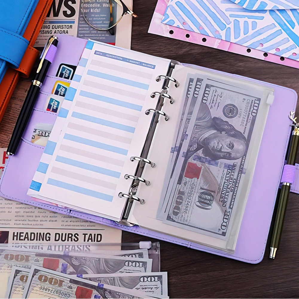Budget folder for cash